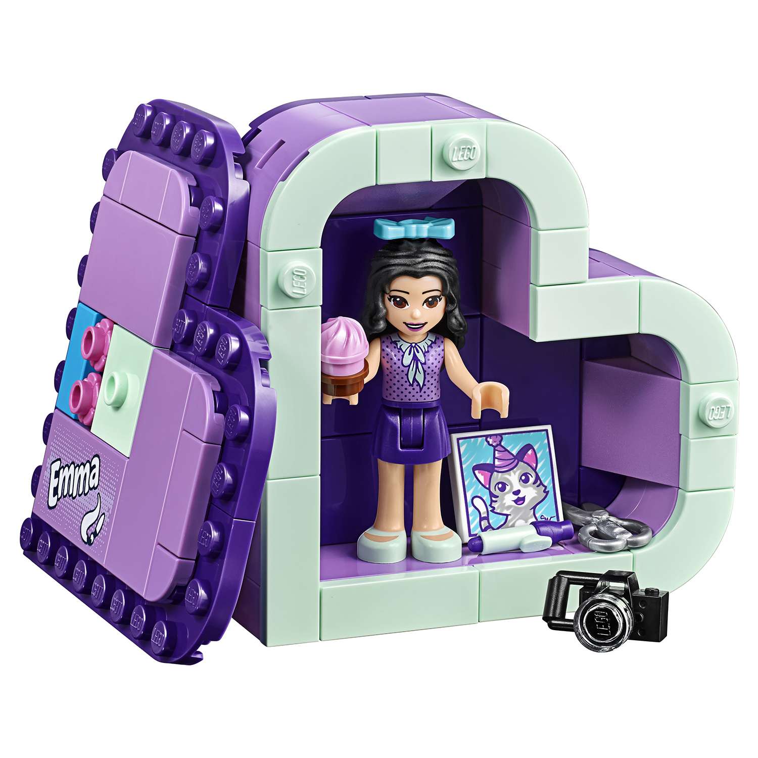 Конструктор LEGO Friends Шкатулка-сердечко Эммы блочный - фото 12