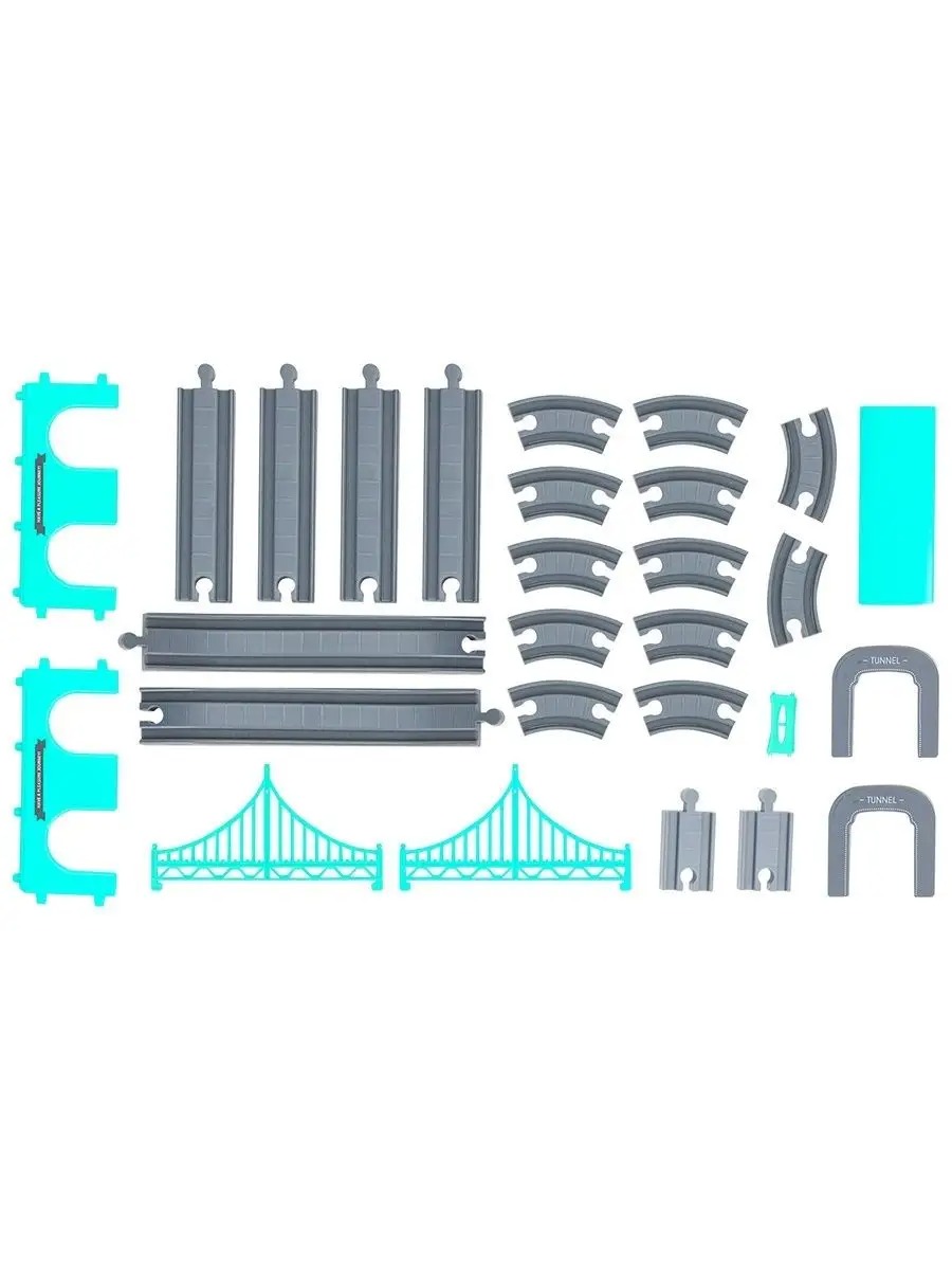 Набор железнодорожный Givito G201-008 - фото 8