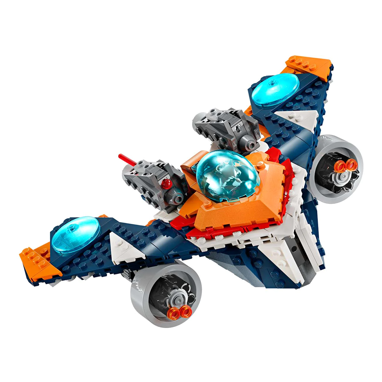 Конструктор LEGO Marvel Super Heroes Боевая птица Ракеты vs Ронан блочный - фото 8