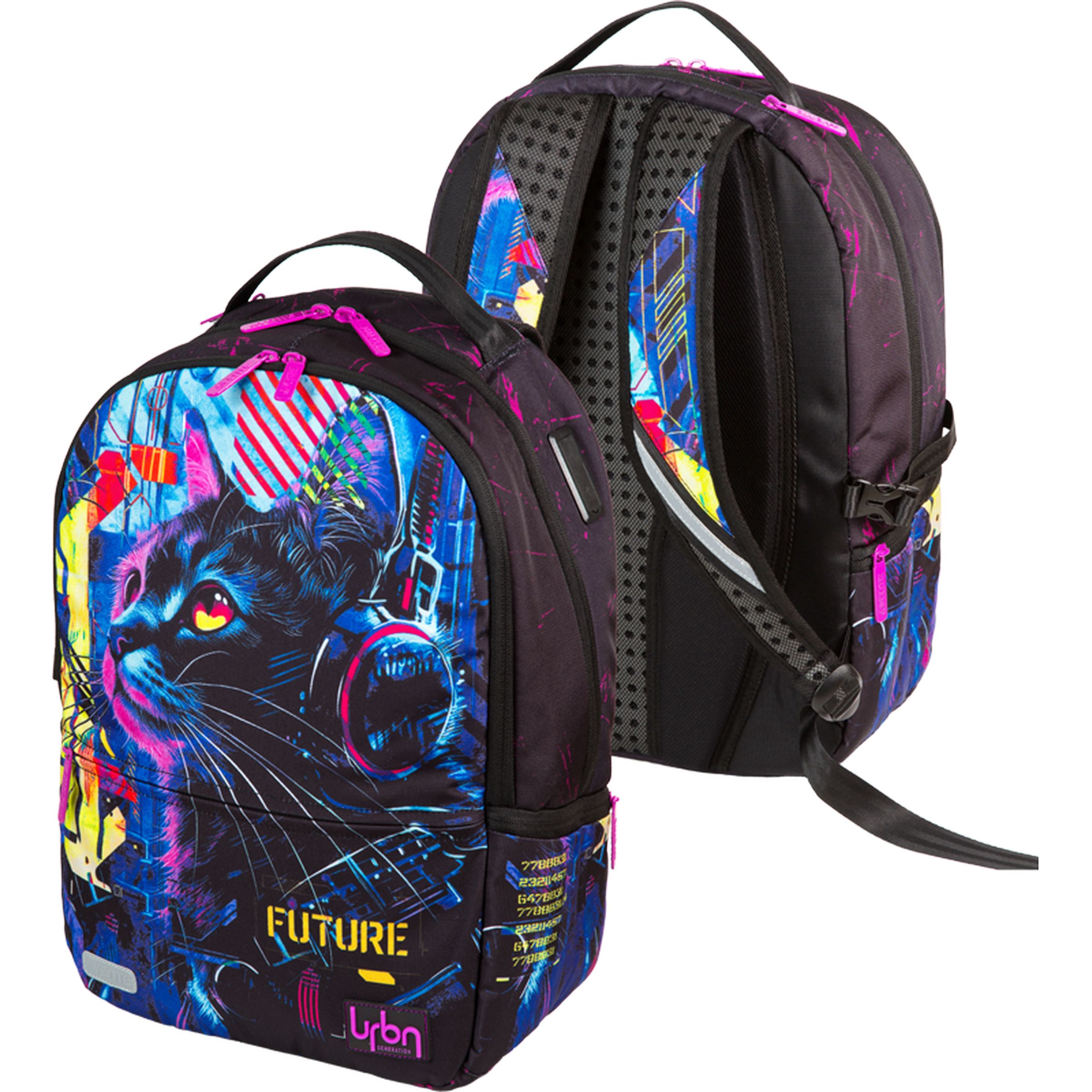 Рюкзак deVENTE Label Cyber Cat - фото 1