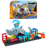 Автомойка Hot Wheels city ultra shark car wash