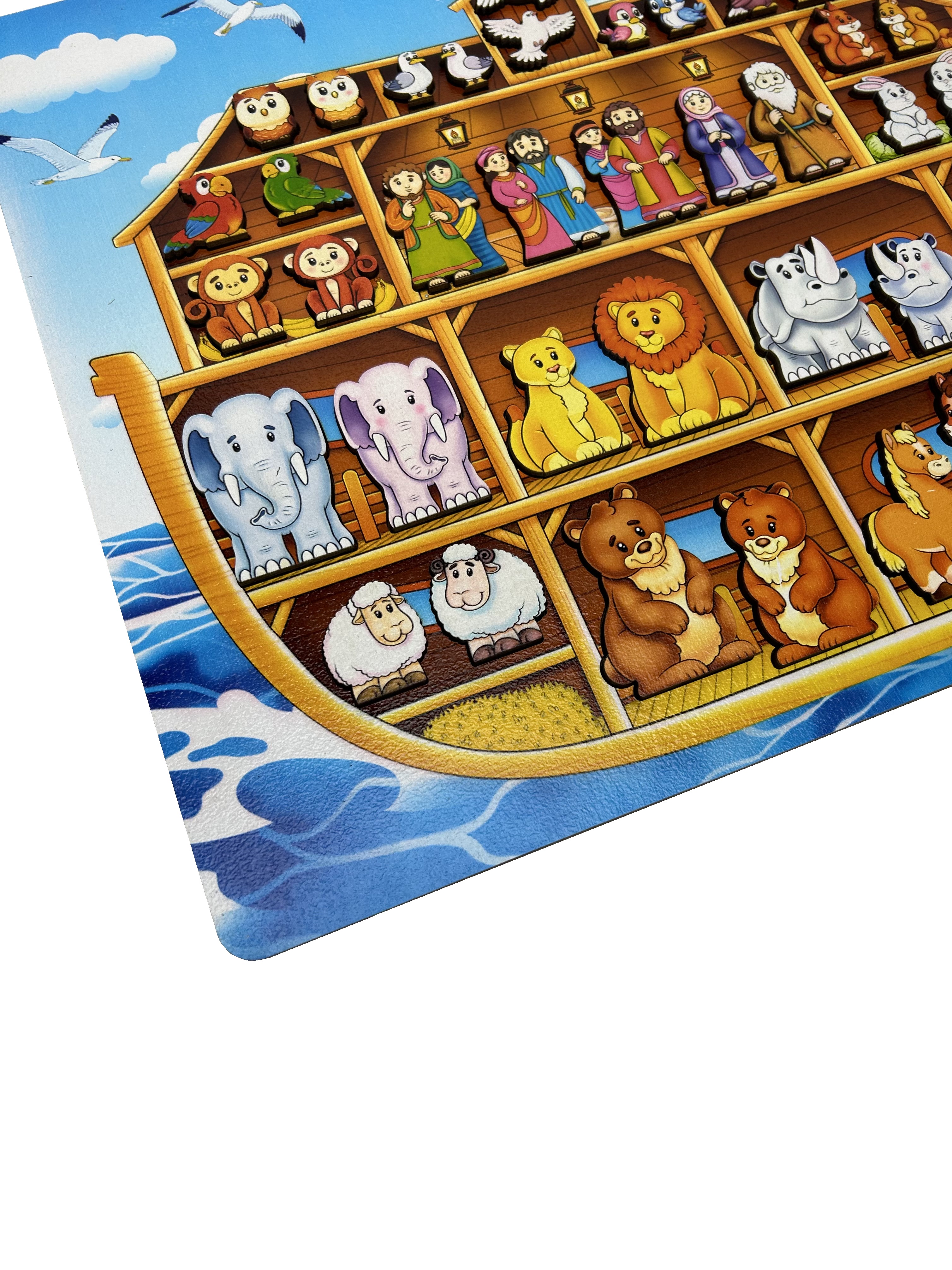 Игрушка Нескучные игры бизиборд Ноев ковчег - фото 3