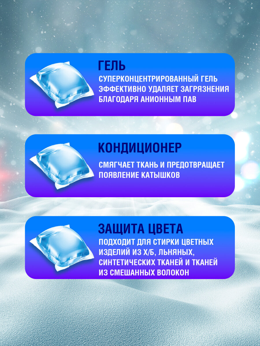 Капсулы для стирки Лайма Концентрат 52 шт. - фото 3