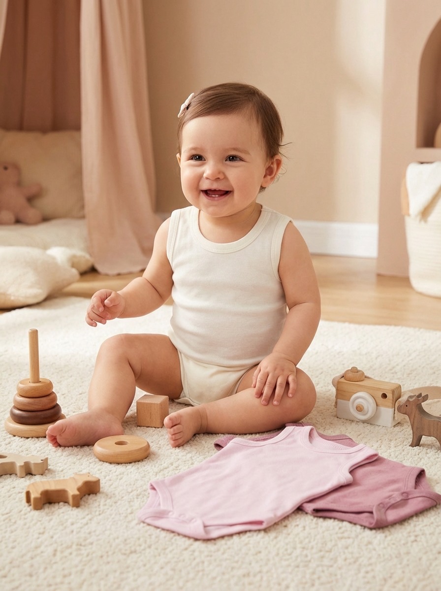 Боди-майка 2 шт КЛЯКСА КомплБод304305БелЕнот - фото 10