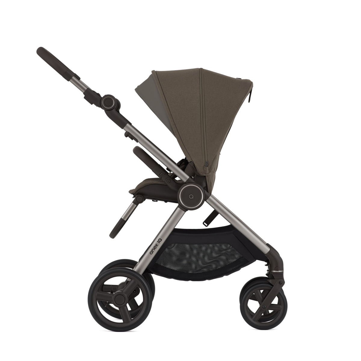 Коляска 2в1 Anex IQ Premium 2025, Bruna коричневый - фото 17