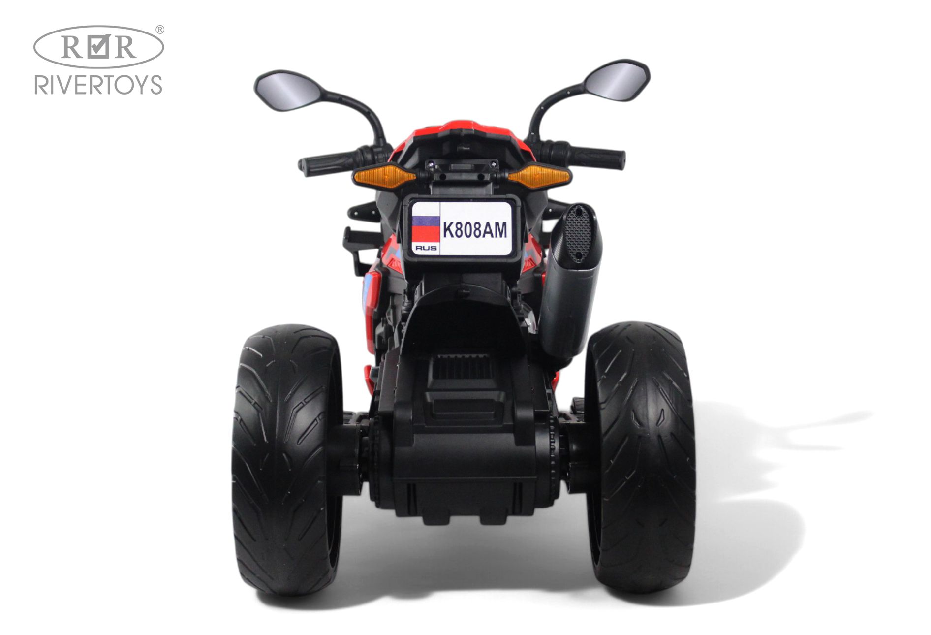 Электромобиль RIVERTOYS K808AM-RED - фото 7