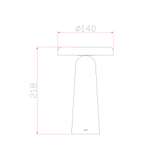 Лампа FREYA Mushroom