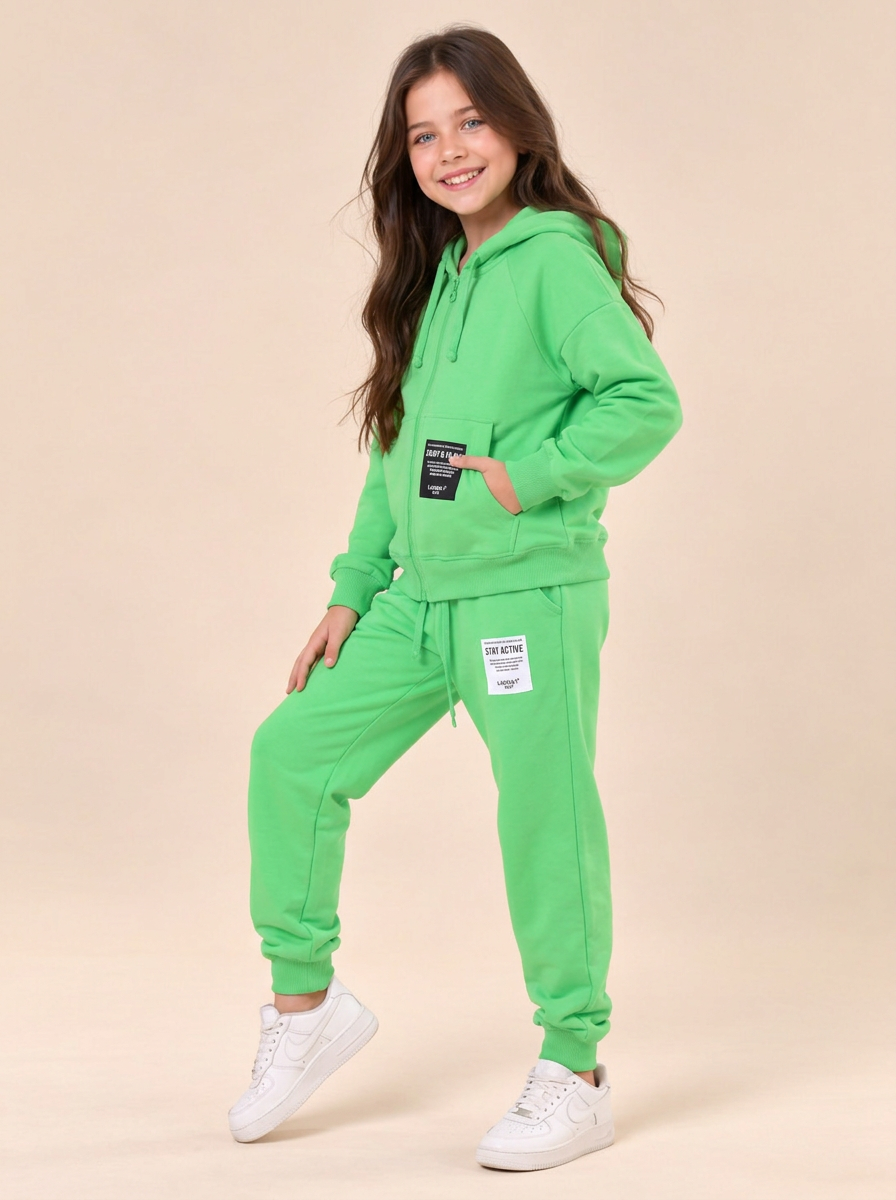 Костюм BONITO KIDS Костюм SS6057 салатовый - фото 2