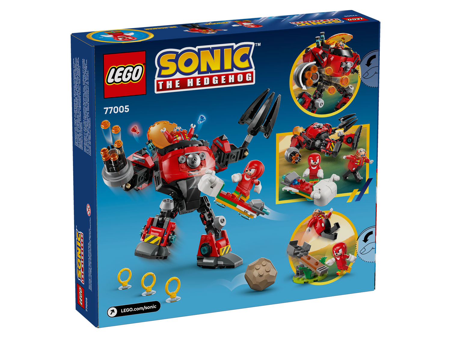 Конструктор LEGO Sonic the Hedgehog Наклз 350 дет. - фото 9