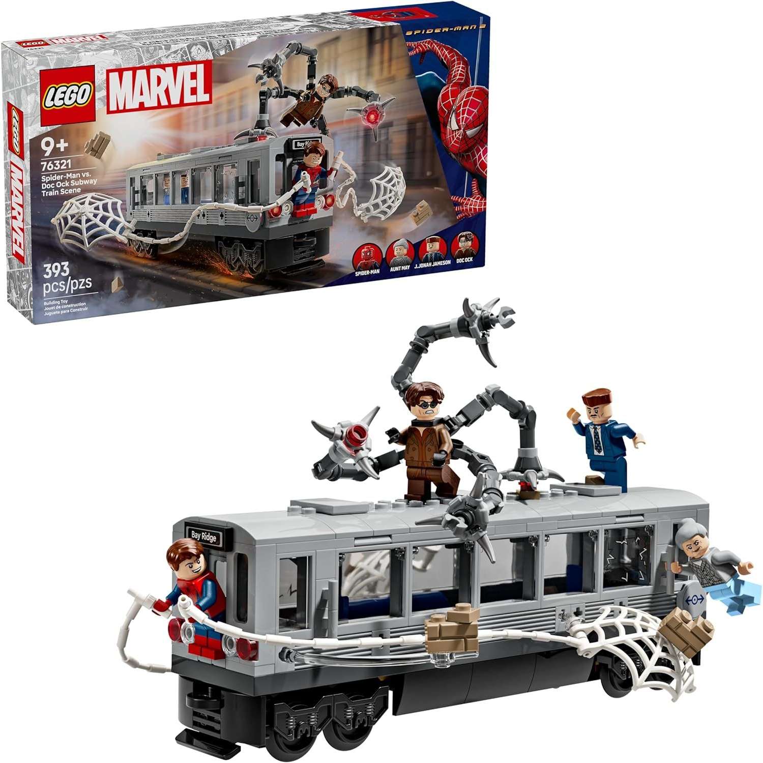 Конструктор LEGO Marvel Super Heroes Spider-Man vs.Doc Ock 393 дет. - фото 1