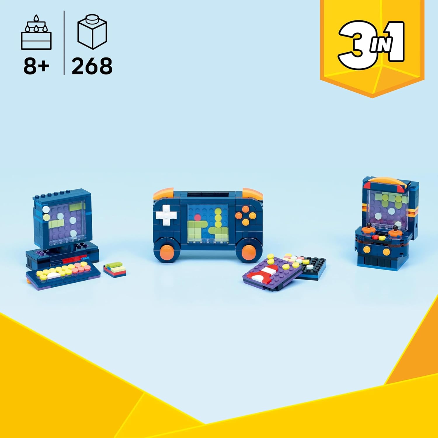 Конструктор LEGO Creator Игровая ретро-консоль 268 дет. - фото 5