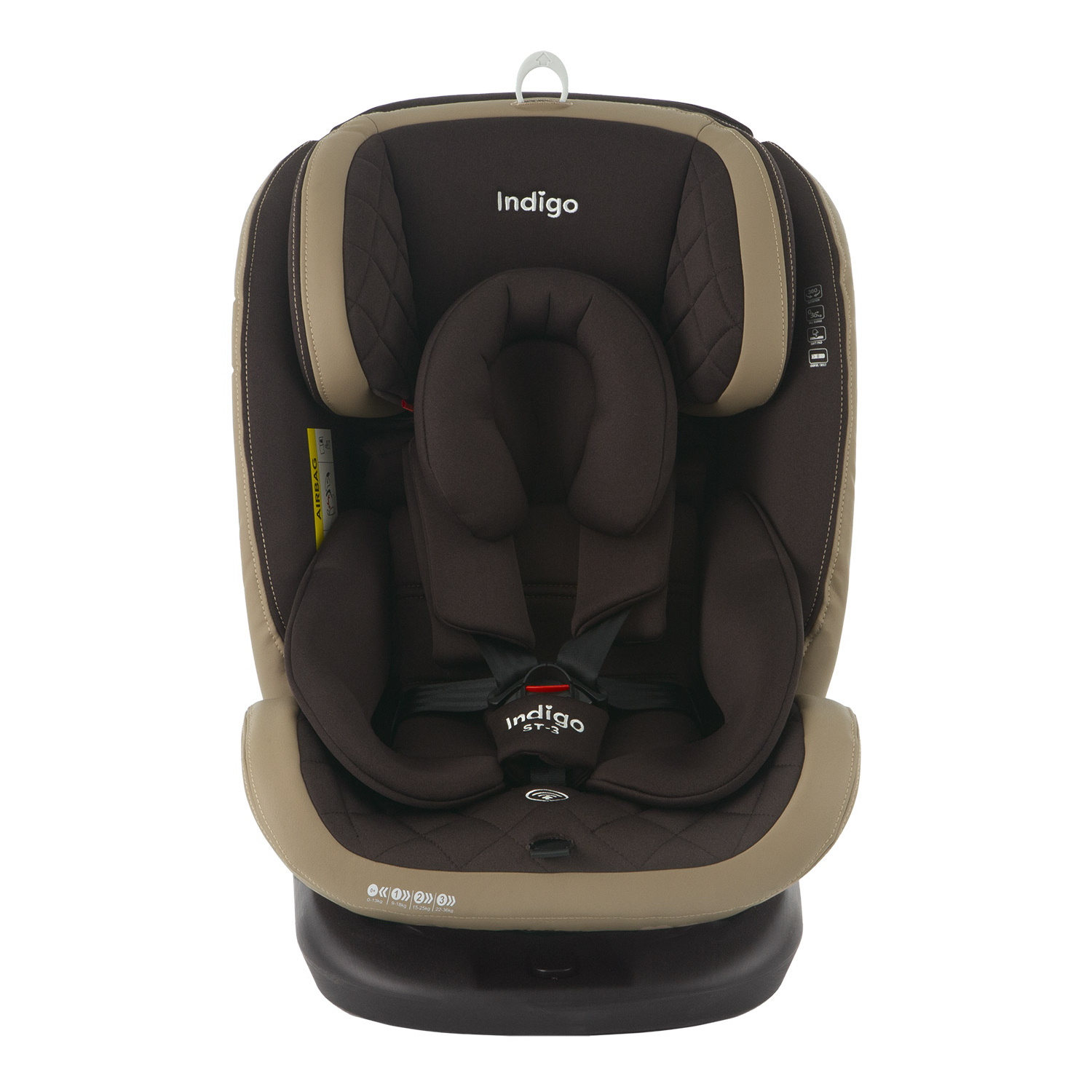 Автокресло Indigo Isofix 0+/1/2/3 (0-36 кг) - фото 11