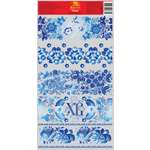 Термоусадочная этикетка для яиц Русский Аппетит Гжель 1шт