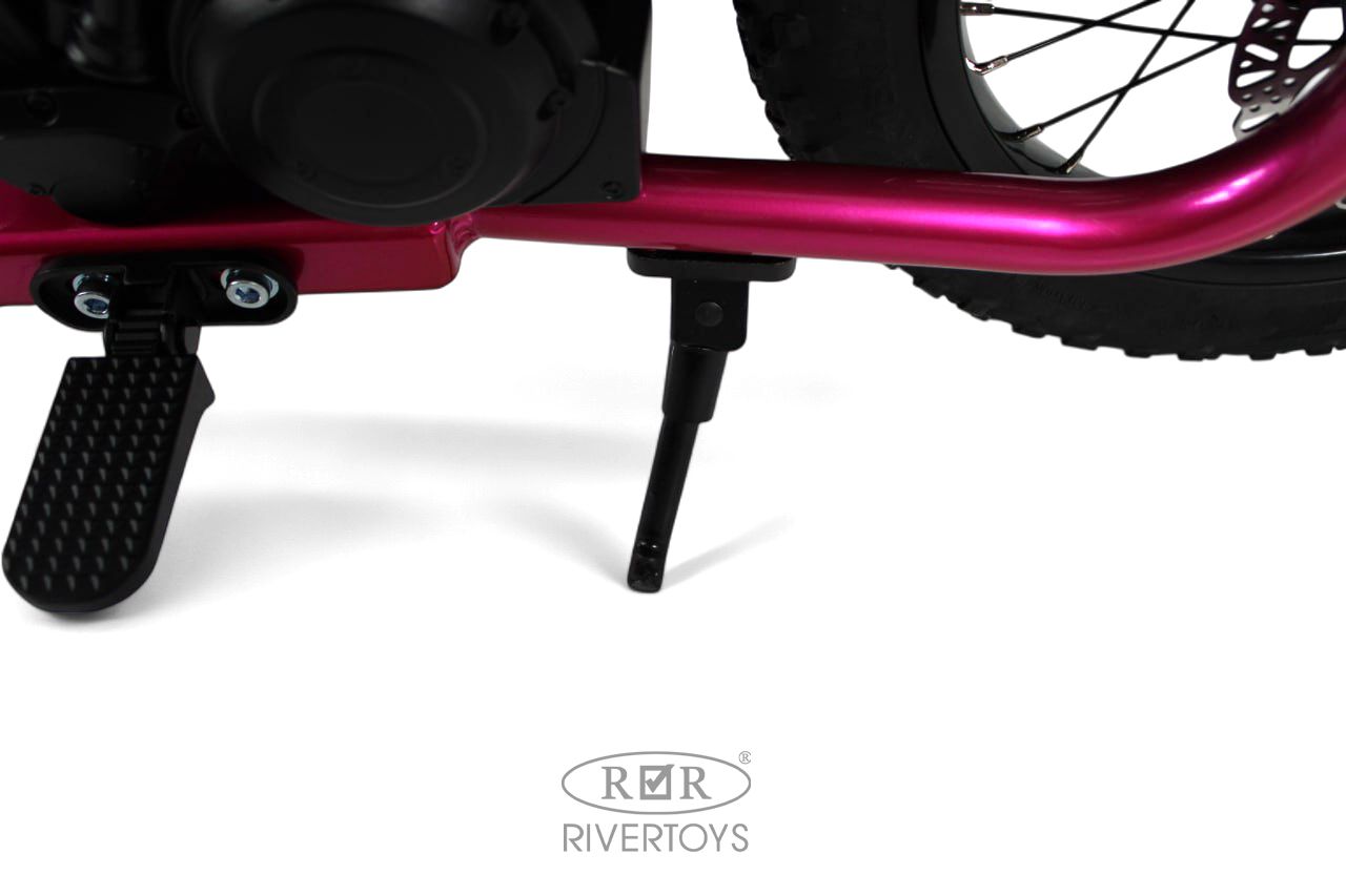 Электромотоцикл RIVERTOYS A001AA-MOTO-PINK - фото 10