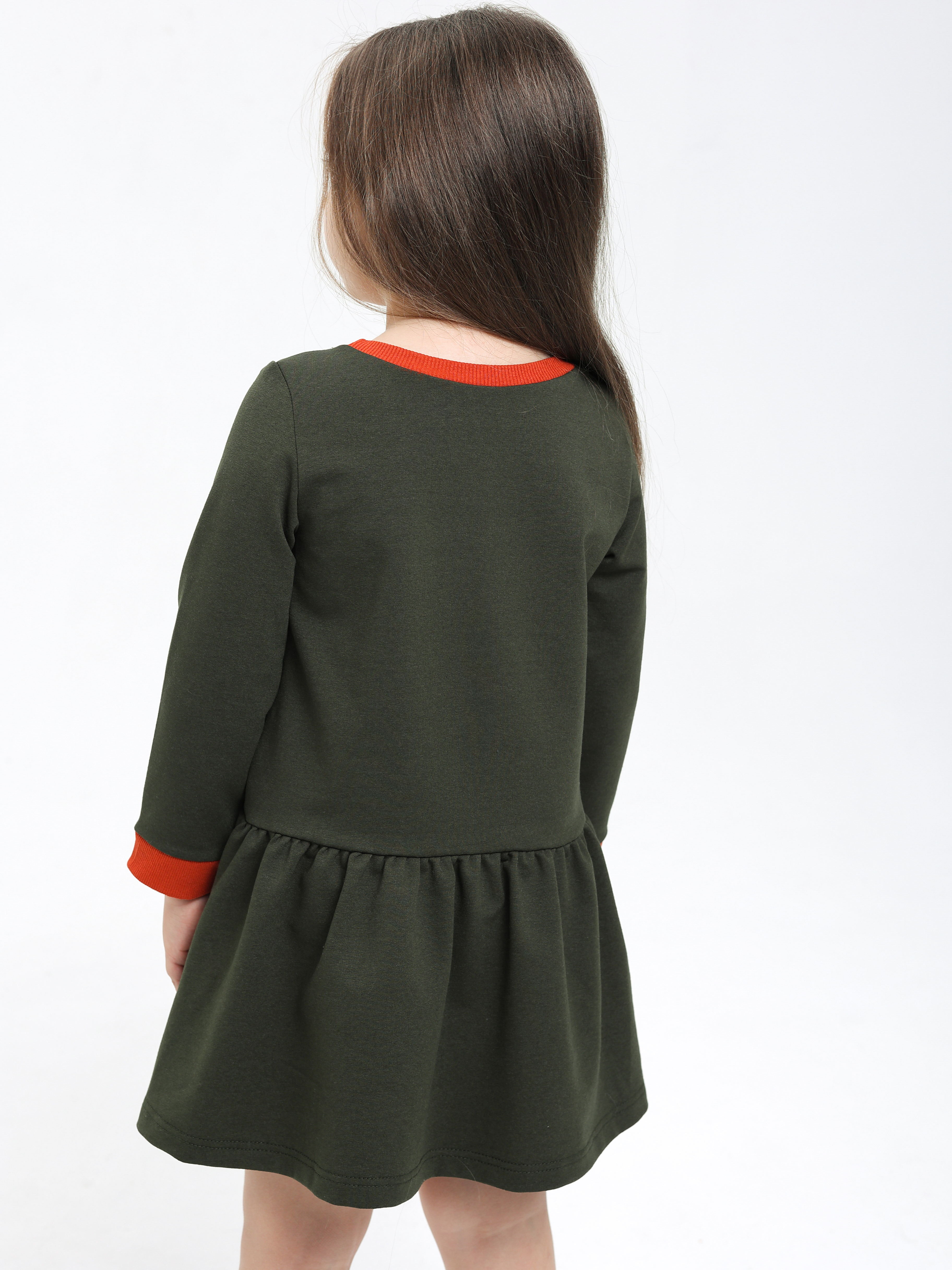 Платье RobyKris 27-9286-25/хаки - фото 9