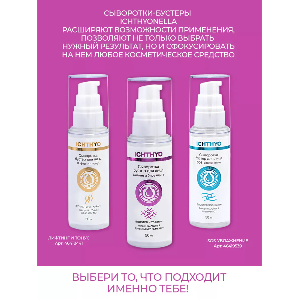 Сыворотка Ichthyonella Сияние и Биозащита 50 мл - фото 4