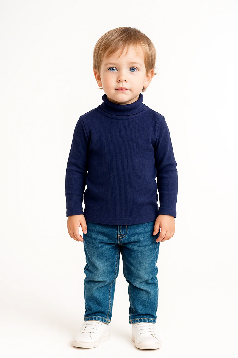 Водолазка Эскимо у-4-2342темно-синий - фото 1