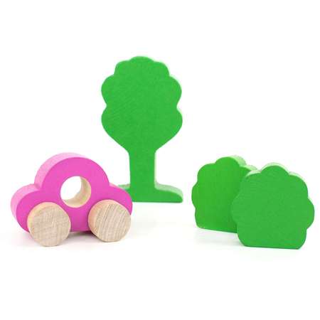 Игрушка Томик каталка Малиновая