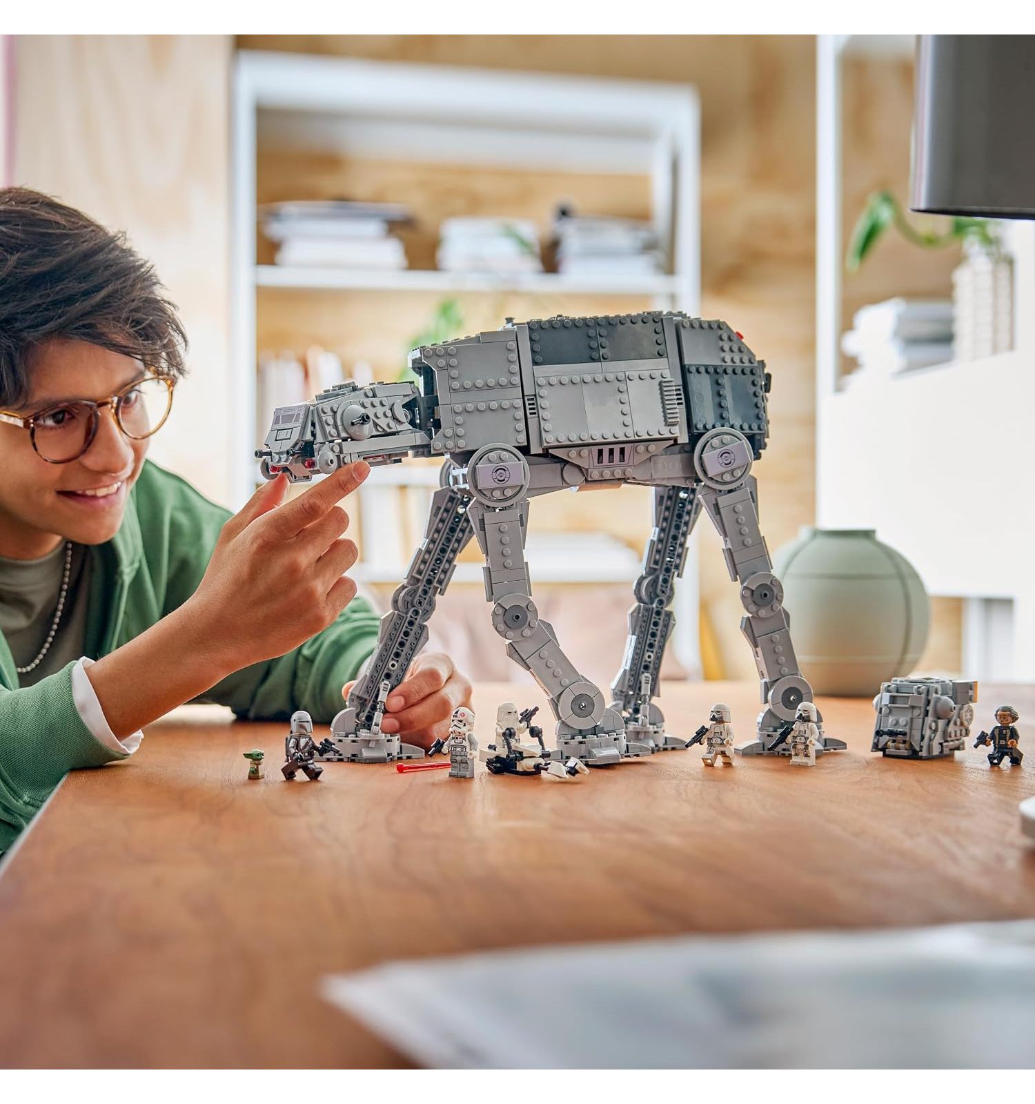 Конструктор LEGO Star Wars Шагоход AT-AT 1453 дет. - фото 9