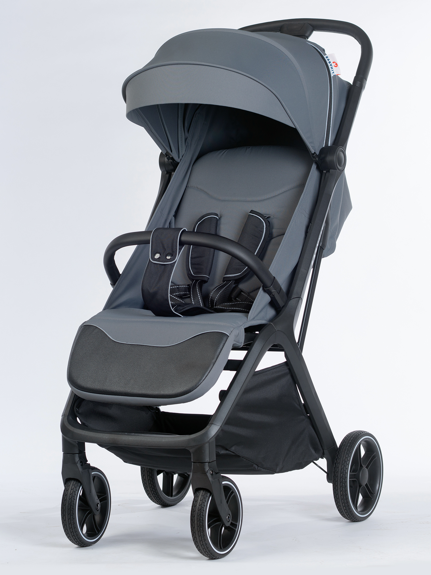 Коляска прогулочная Babyhit Santour серый - фото 1