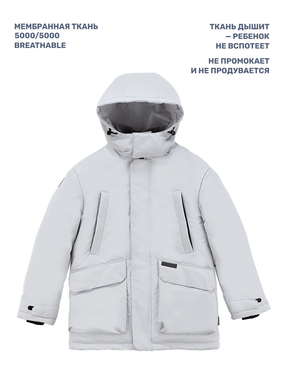 Куртка NIKASTYLE 4з4124 никель - фото 3