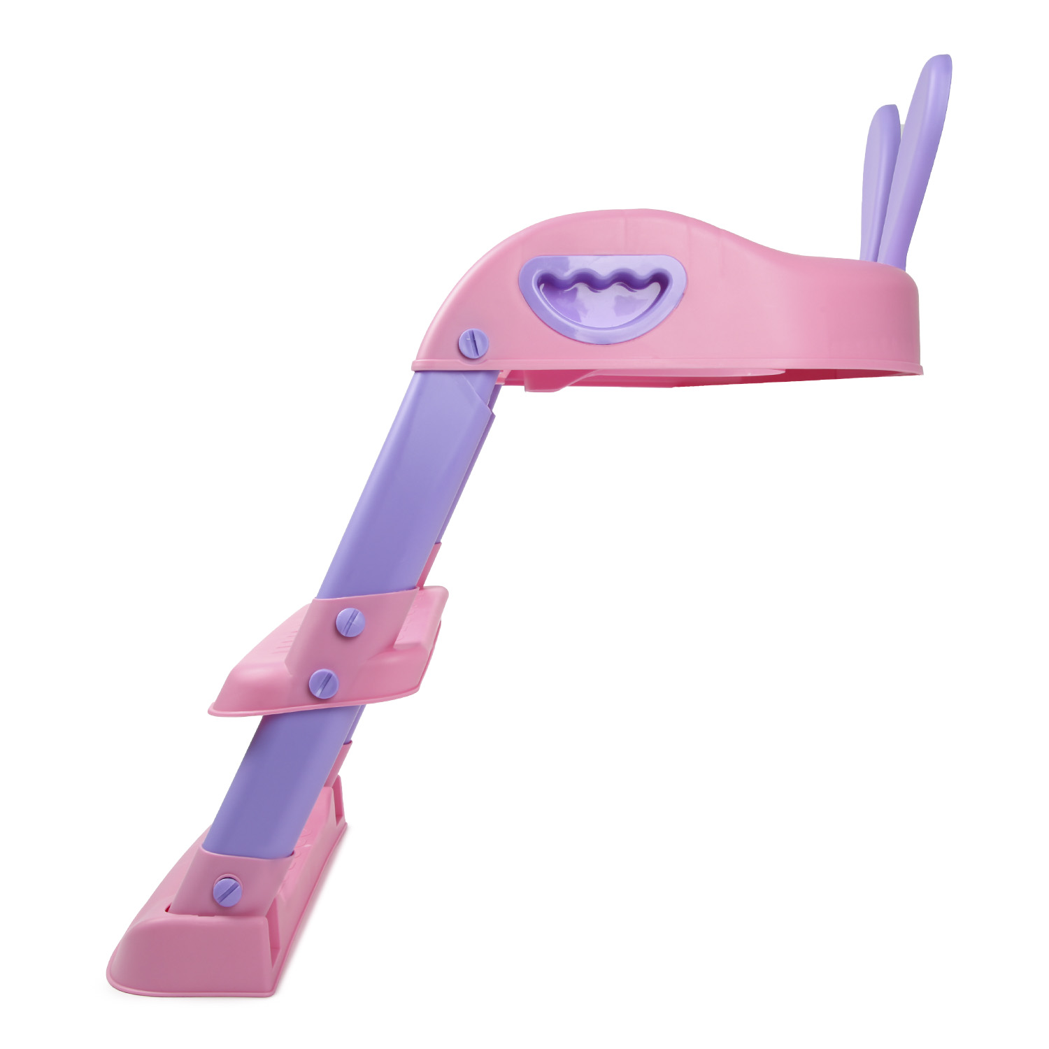 Накладка на унитаз Babyton Pink со ступенькой розовый - фото 2