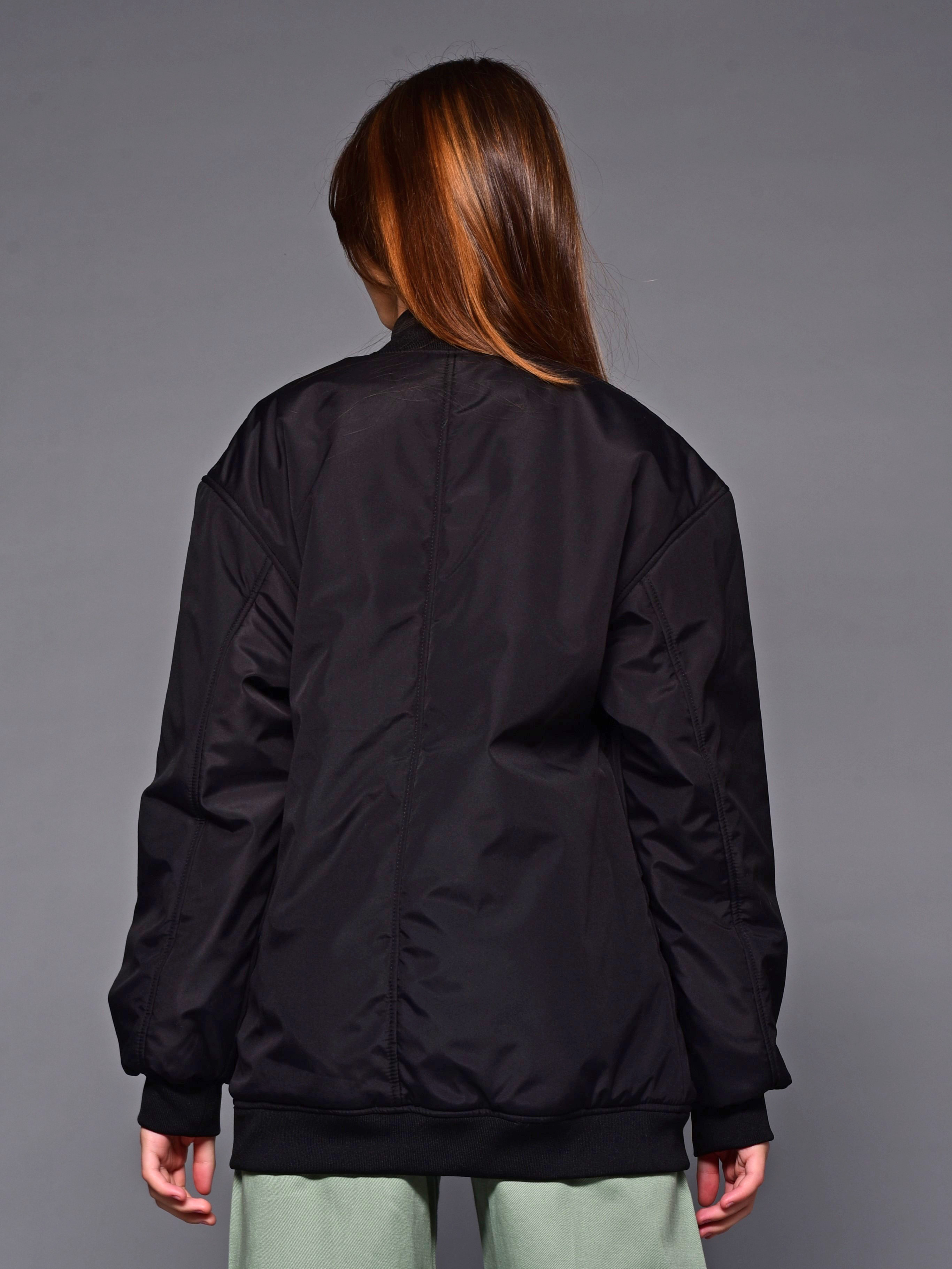 Бомбер Аврора 1043-Д/черный - фото 2