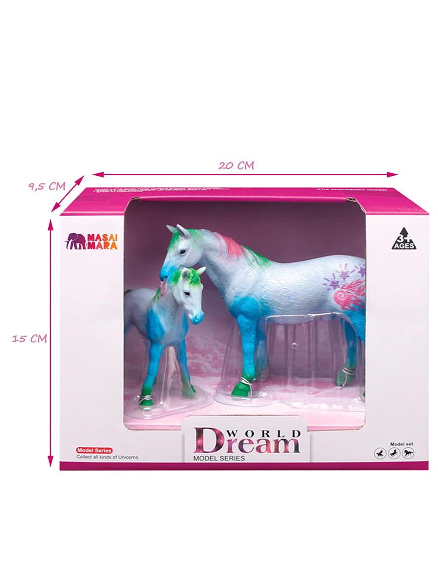 Игровой набор Masai Mara Семья сказочных лошадей - фото 3