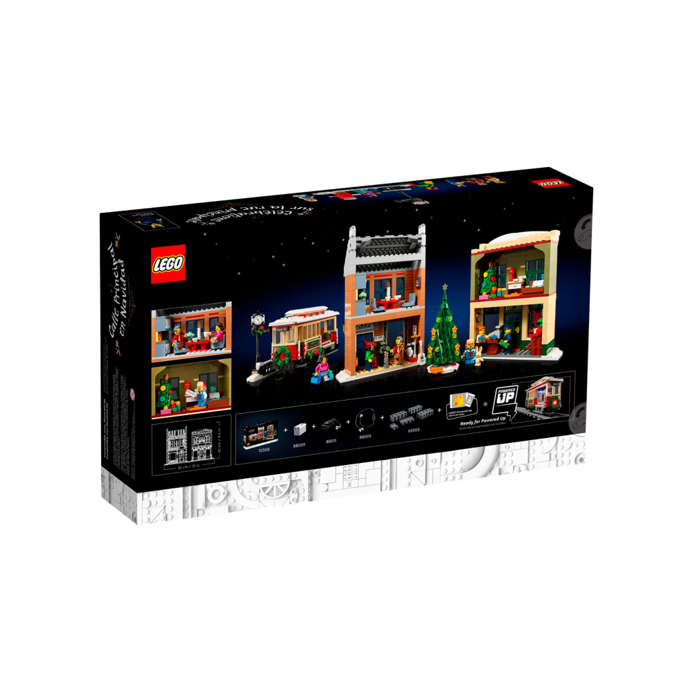 Конструктор LEGO Icons Рождественская улица 10308 1363 дет. - фото 2