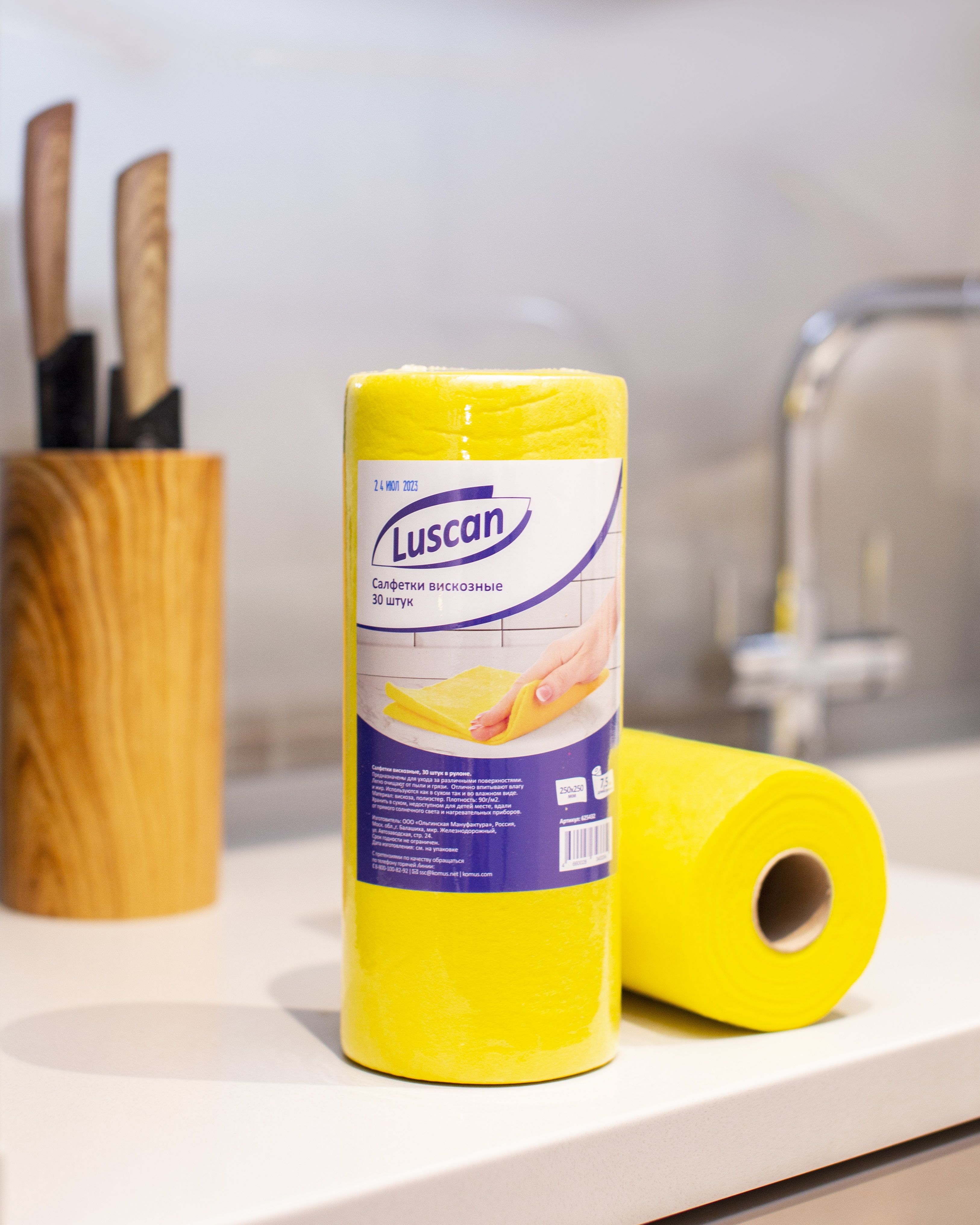 Бумажные салфетки Luscan - фото 1