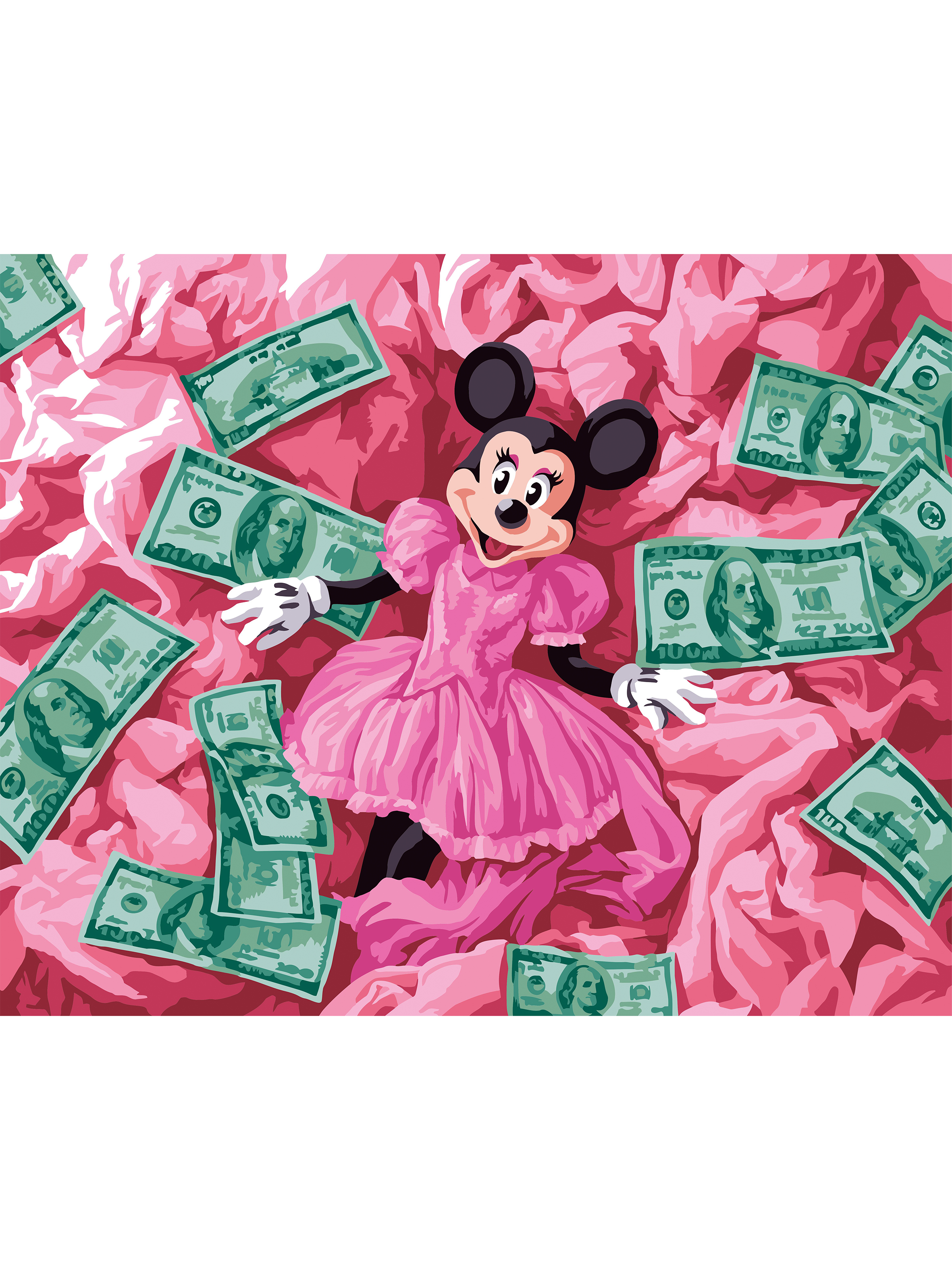 Картина по номерам Это просто шедевр Минни Маус в ассортименте - фото 2