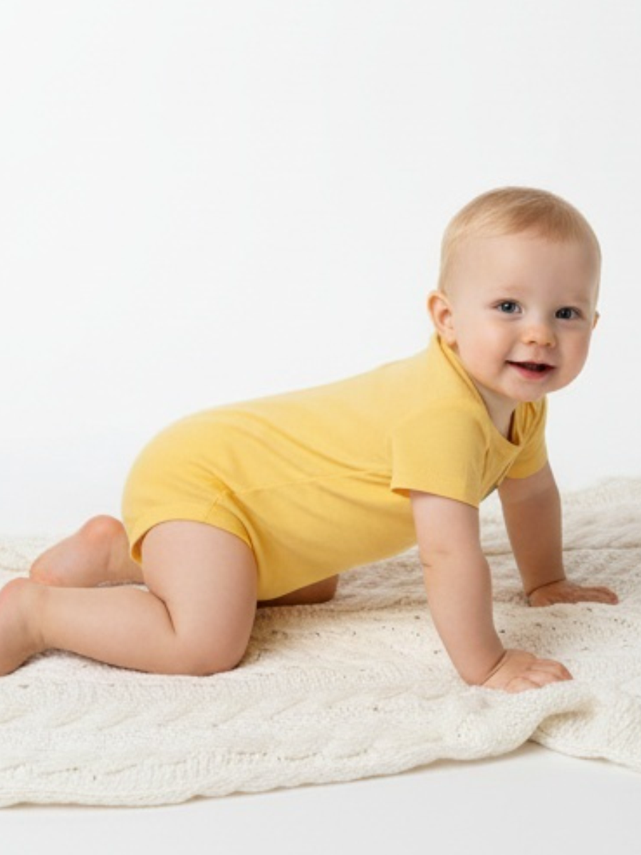 Боди Linas baby 2000-9_Желтый - фото 4