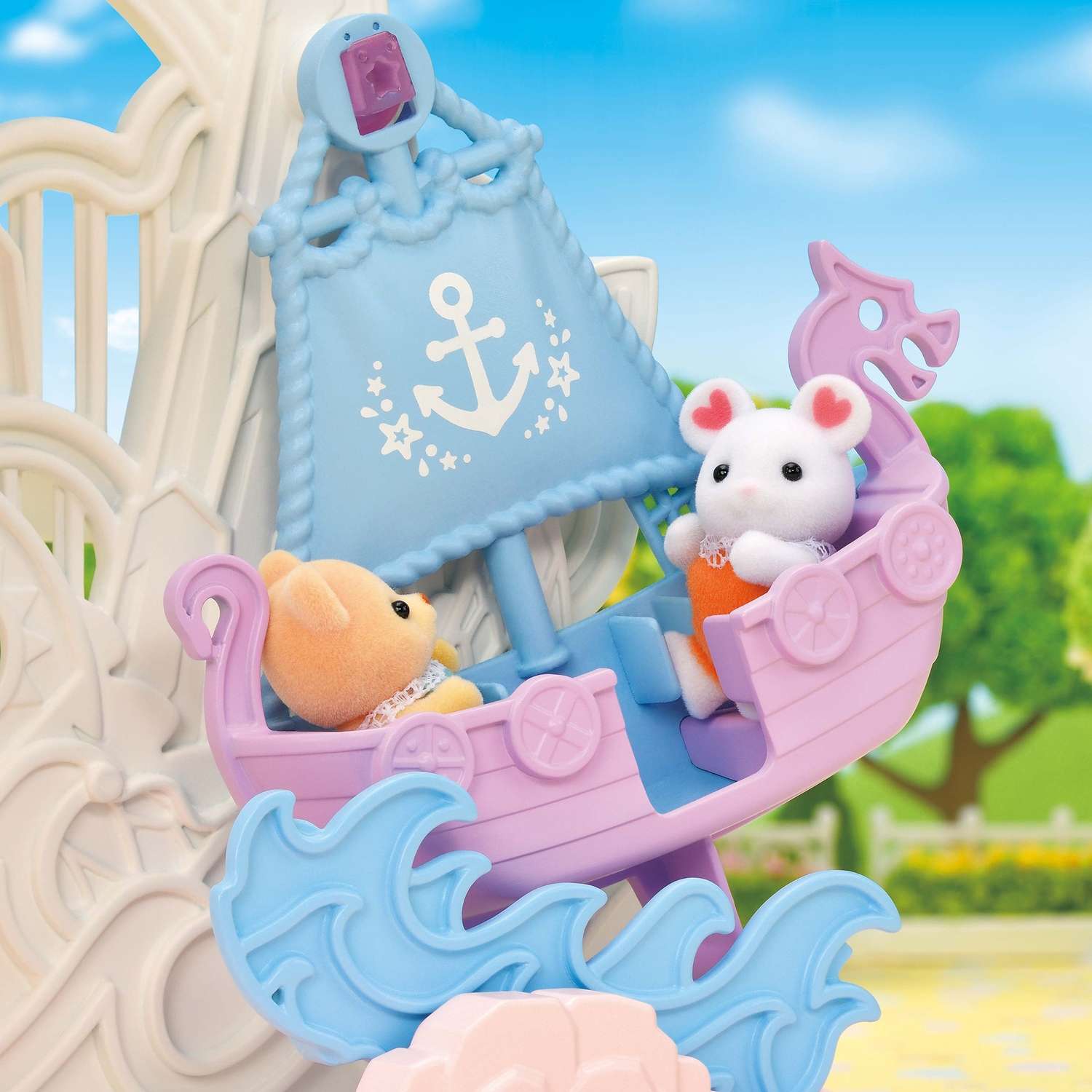 Игровой набор Sylvanian Families Детский парк развлечений - фото 7