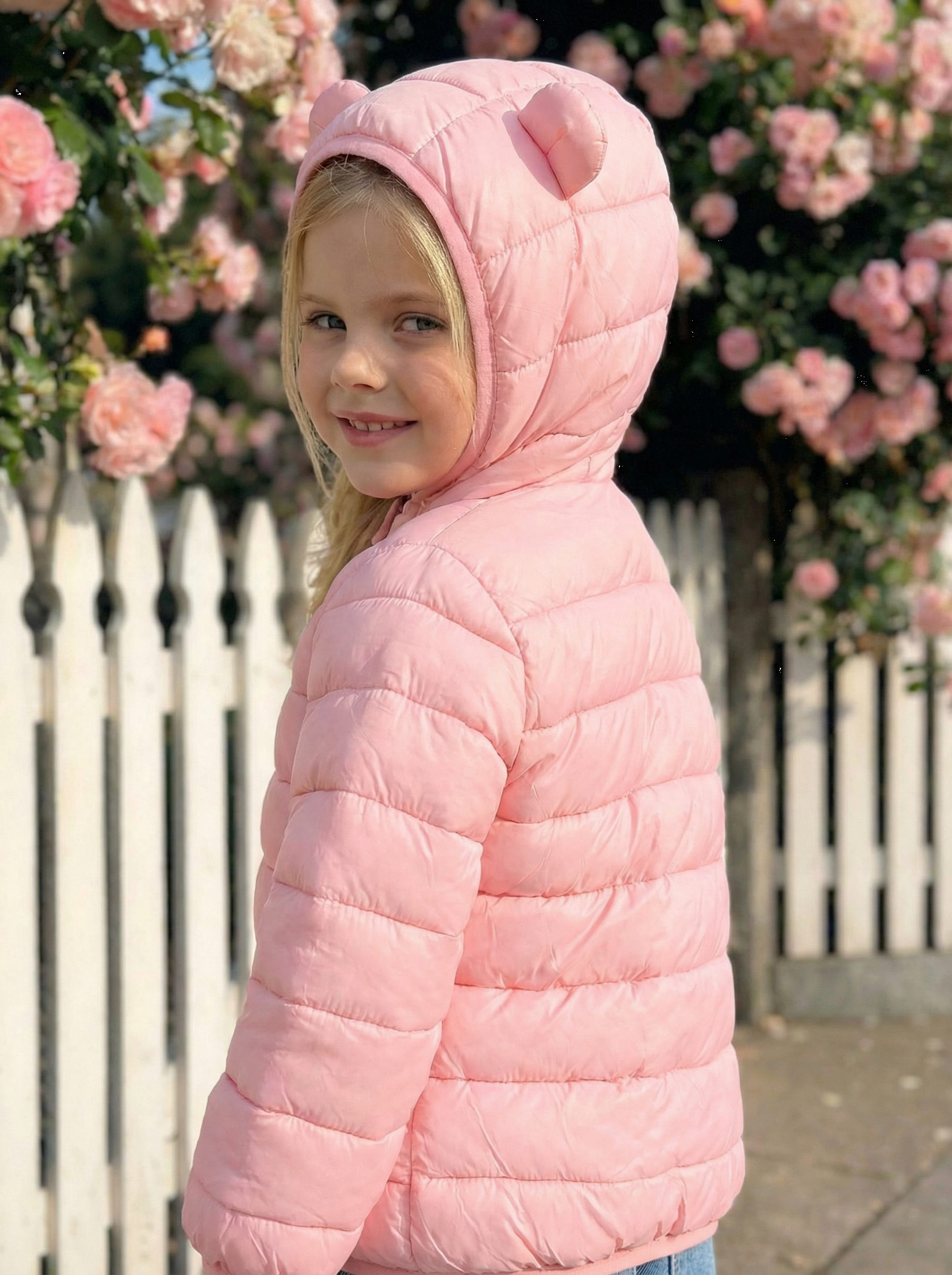 Куртка Artcher BearJacket001pink - фото 7