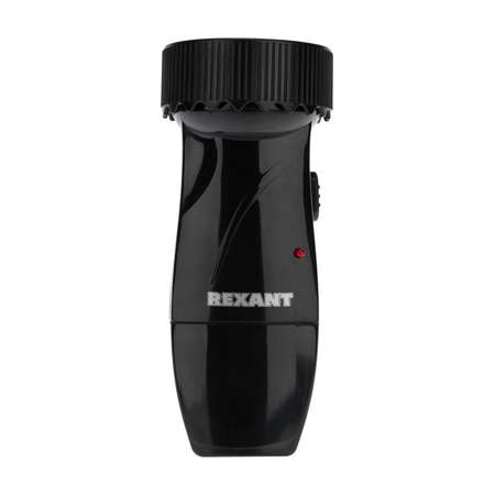 Фонарь REXANT универсальный 2 режима с аккумулятором и встроенной евровилкой заряд от 220В