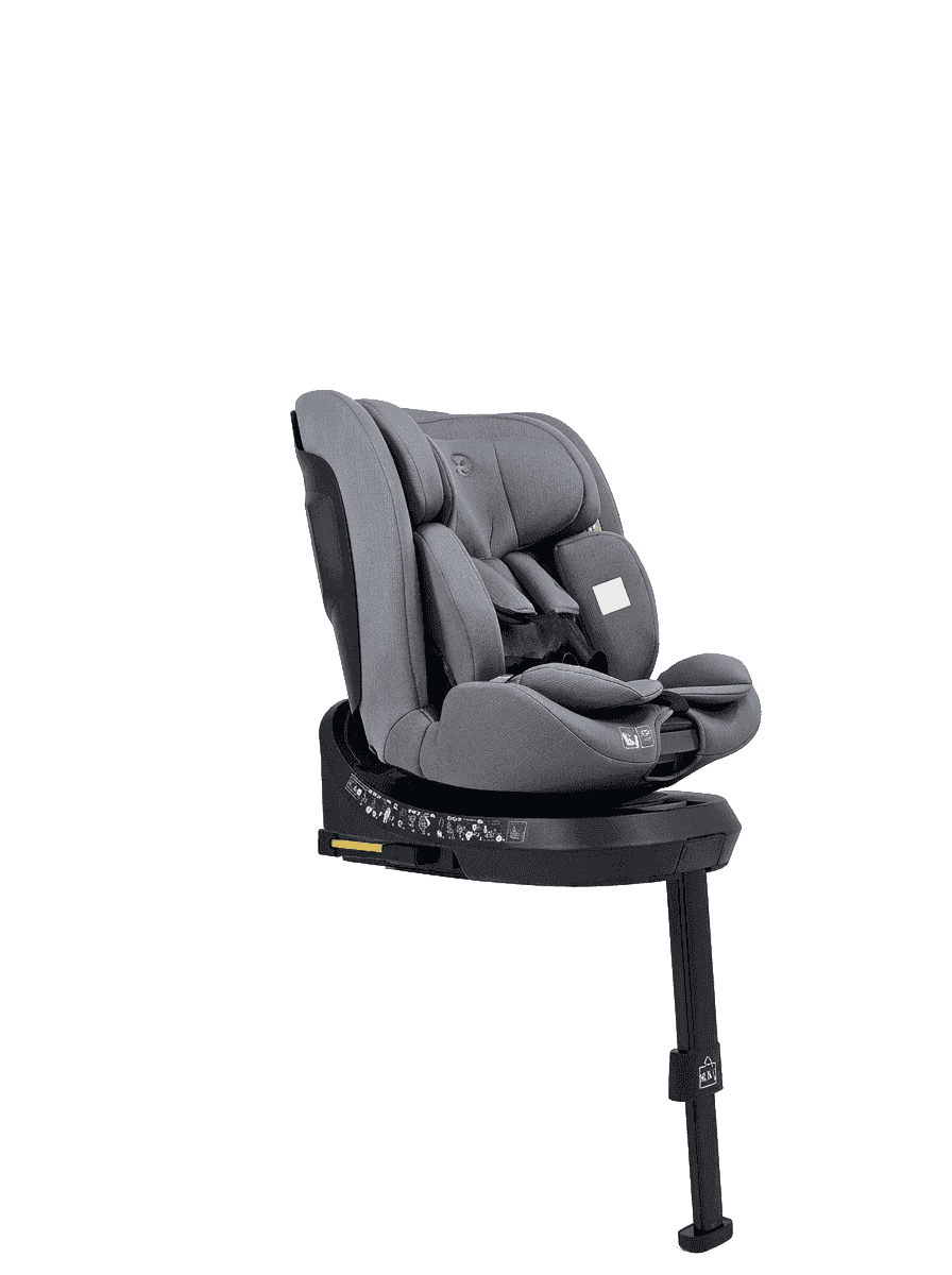 Автокресло agex Grow i-Fix Isofix 0+/1/2/3 (0-36 кг) серый - фото 2