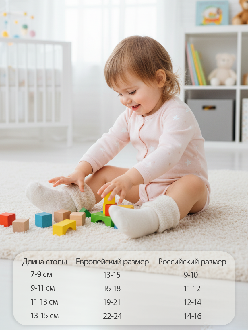 Носки 3 пары HoneyKIDS ALGW-1314WT1707 - фото 13