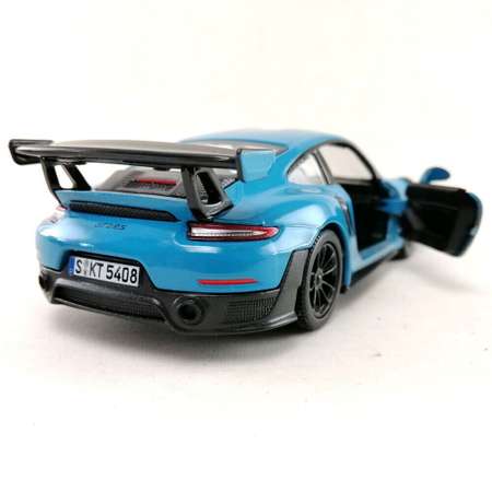 Автомобиль KINSMART Porsche 911 GT2 RS бирюзовая 1:36