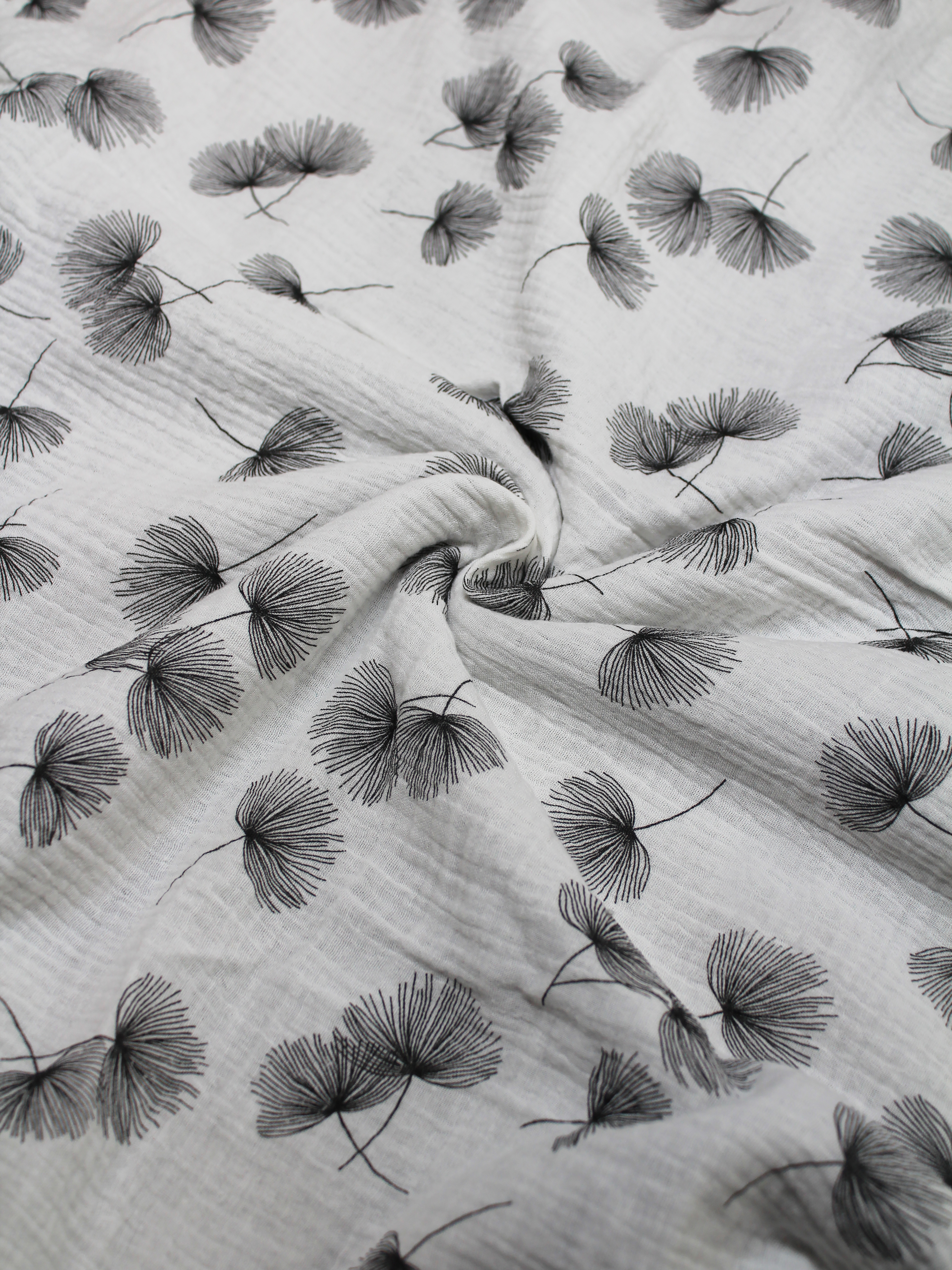 Плед RinaAmari Серый 100 x 75 см хлопок - фото 9