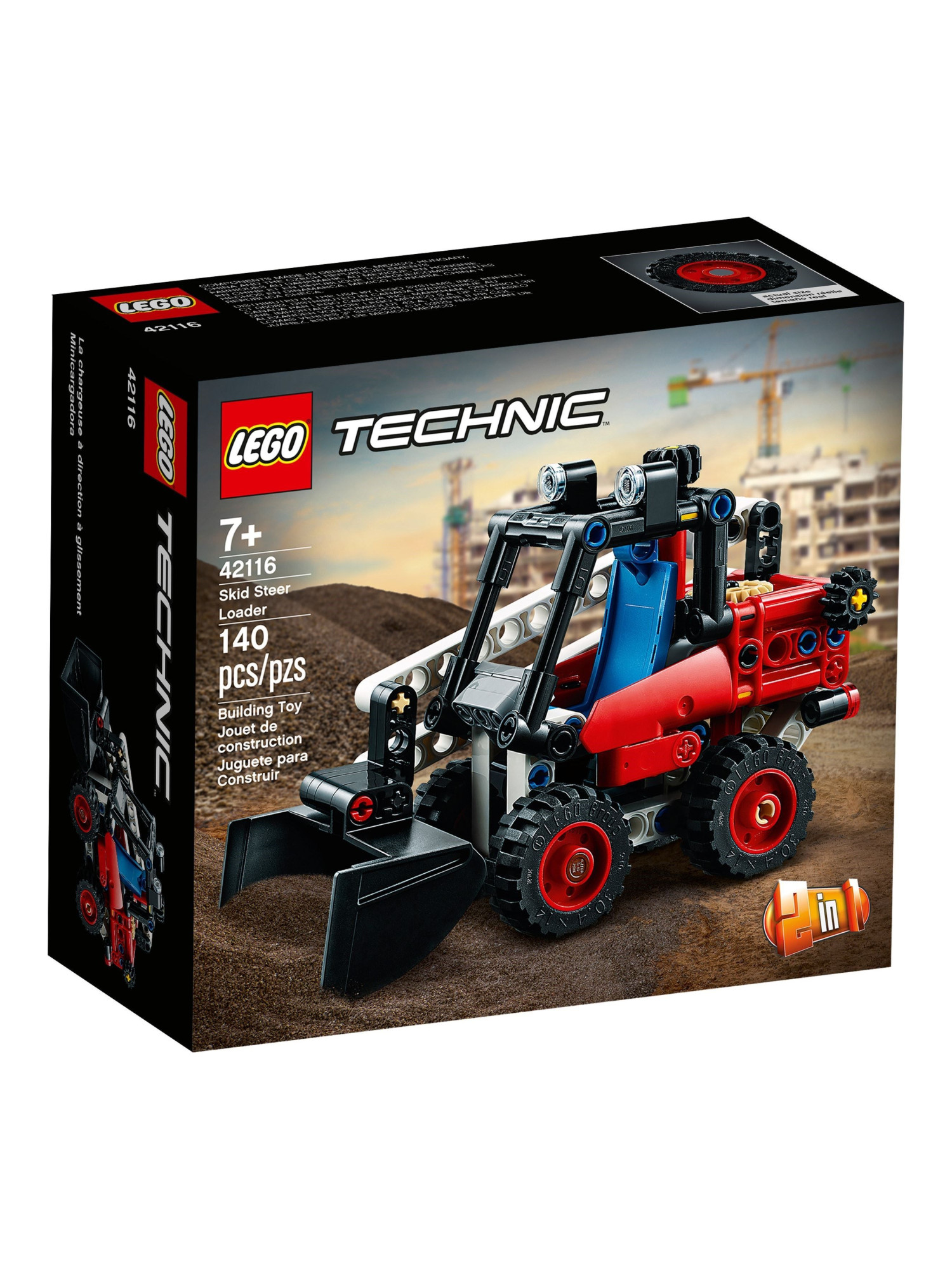 Конструктор LEGO Technic Фронтальный погрузчик 140 дет. - фото 1