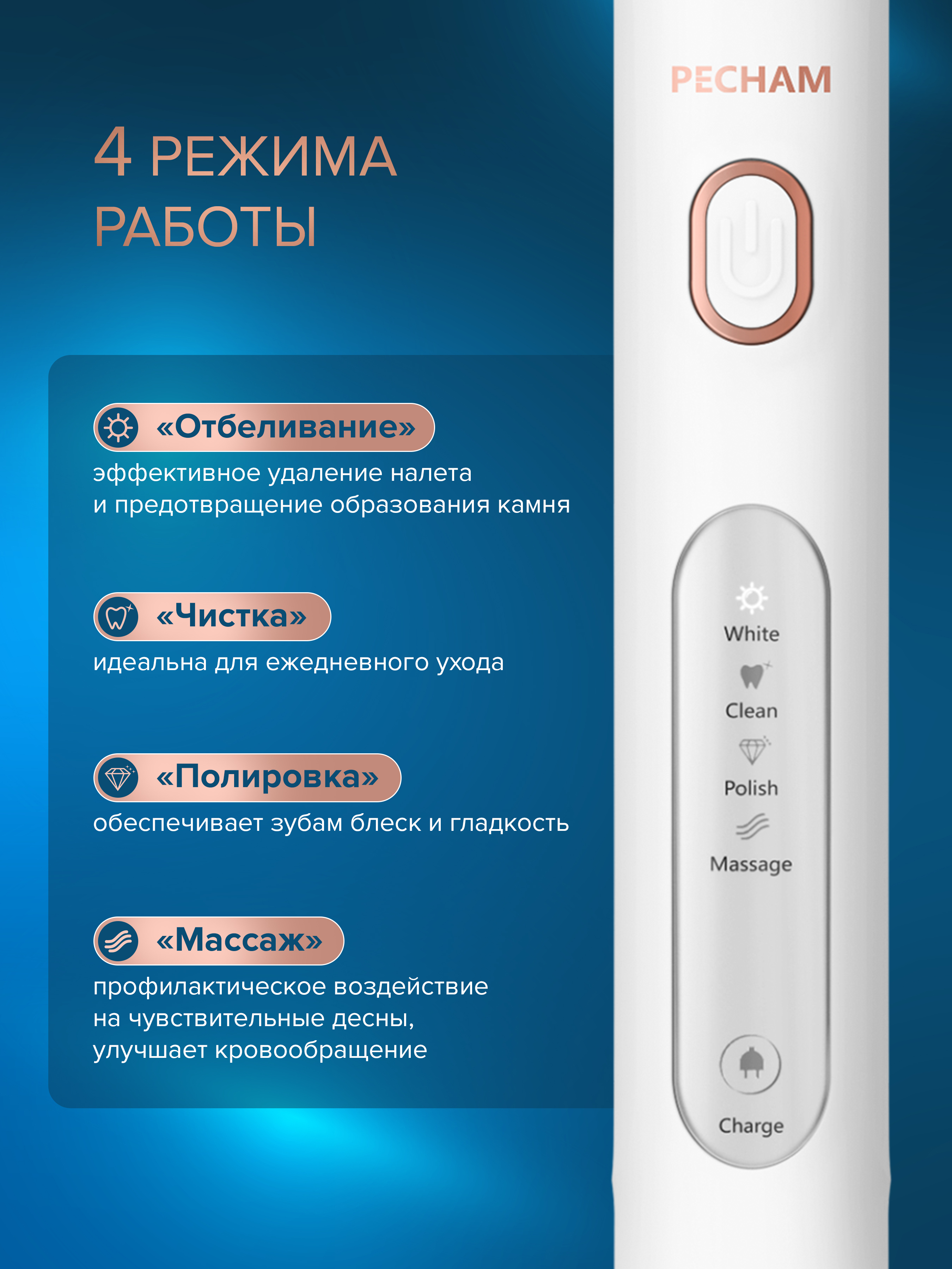 Зубная щетка PECHAM - фото 2