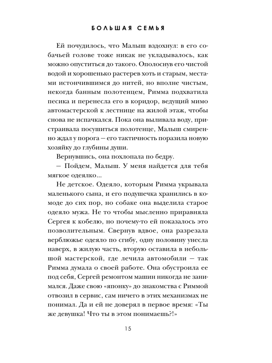 Книга Эксмо Большая семья - фото 14