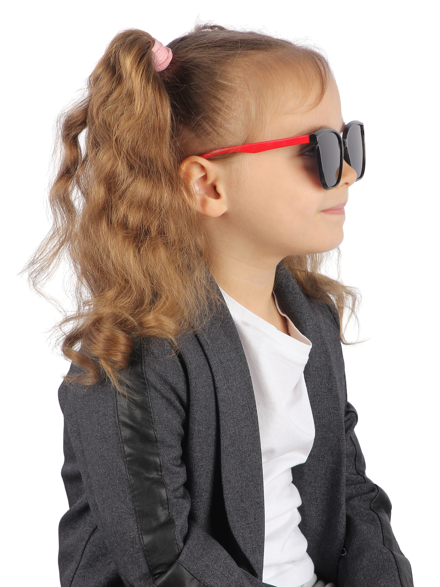 Очки солнцезащитные Little Mania JDT045-BKRE - фото 5