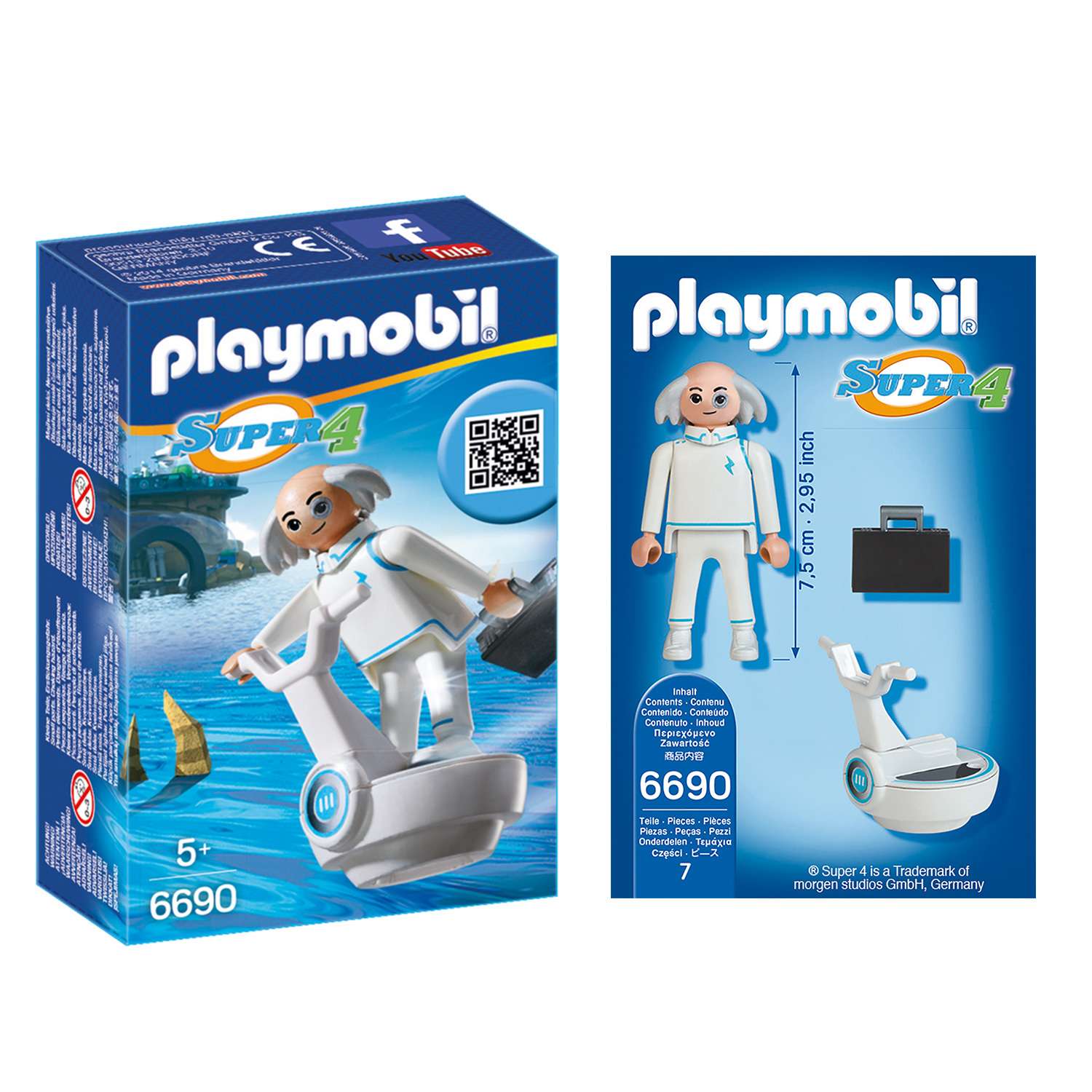 Конструктор Playmobil Супер 4 Доктор Икс - фото 5