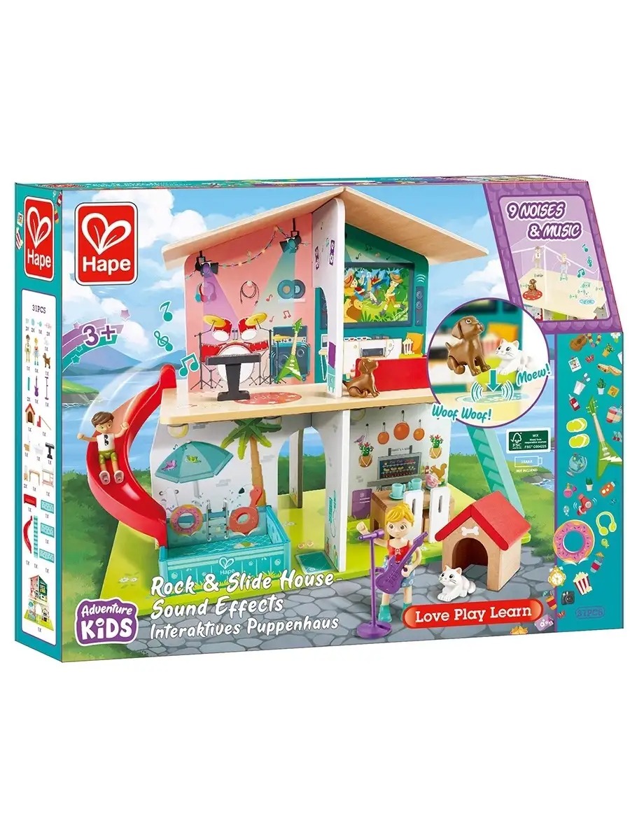 Домик для кукол Hape E3411_HP - фото 20
