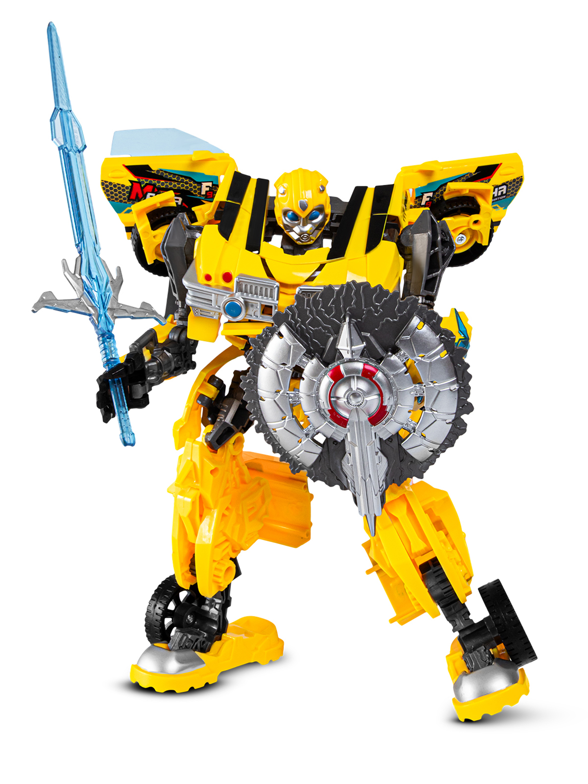 Фигурка AUTODRIVE Робот трансформер Машинка - фото 11