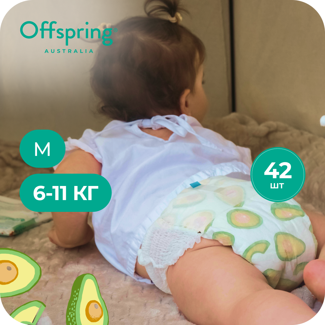 Трусики Offspring M (6-11 кг) 42 шт. - фото 1