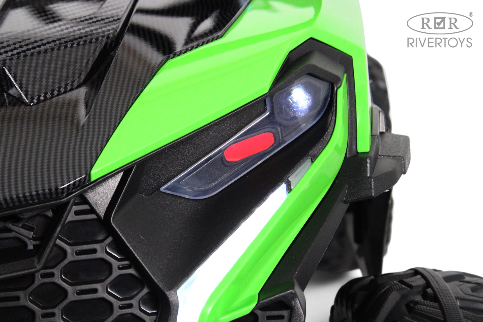 Электромобиль RIVERTOYS K555KK-BUGGY-GREEN С пультом ДУ - фото 9