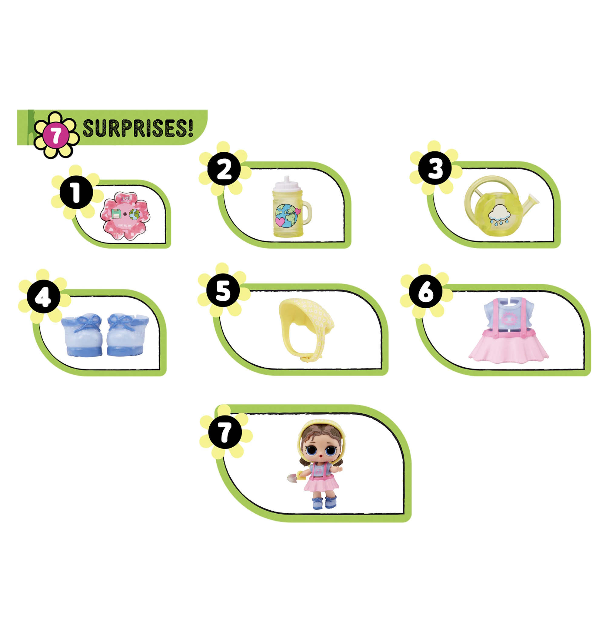 Кукла L.O.L. Surprise! Earth Day Supreme Grow Grl в непрозрачной упаковке (Сюрприз) 585947EUC L.O.L. Surprise! 585947EUC - фото 2