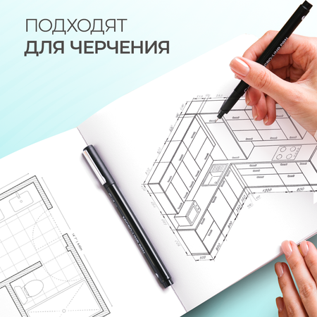 Ручка линер CoLLart 12 шт. в ассортименте